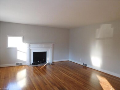 Large Living Room.  Hardwood floors throughout home.