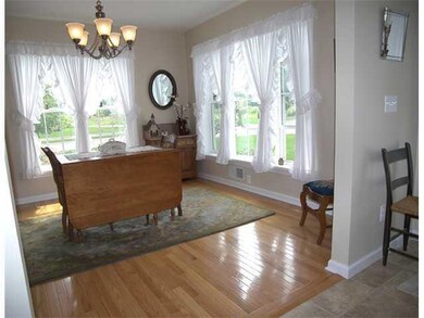 Dining Room Amazing dining room with hardwood floo