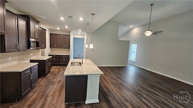 Kitchen side view