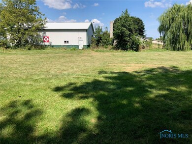 Side yard looking North towards the pole barn