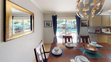 Dining Room View To Pool