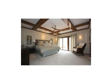 Private deck off the Master Bedroom, offering view