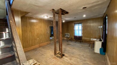 View of Great Room from Front Door. Full height Ba