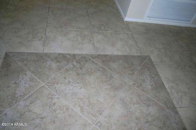 Diamond laid tile