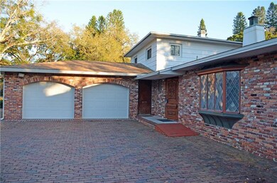 Side entry oversized two-car garage in addition to