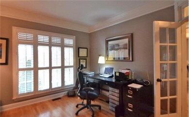 Separate office w/French doors on main level . . . would also be a great music room or study . . . 