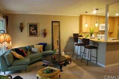 Large living room area off kitchen.