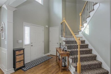 Designer Carpet and Iron Spindles