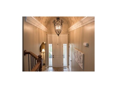 Stunning main entry.