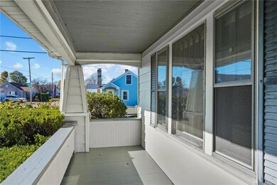 Large front porch.