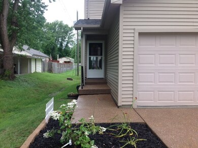 Freshly landscaped