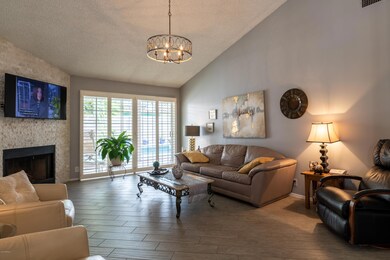 Family Room with Fireplace