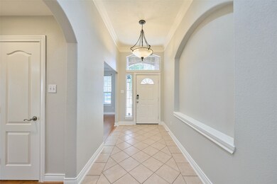 Art niches, crown molding, designer paint, tiled f