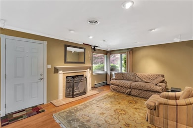 Front Door Opens into Spacious 20x12 Living Room w
