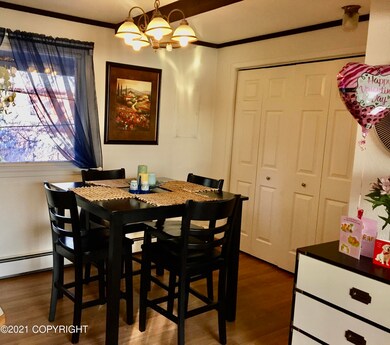 Upstairs Unit Dining Area