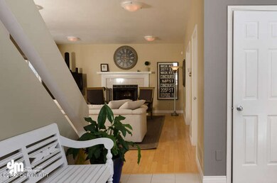 family room from entry