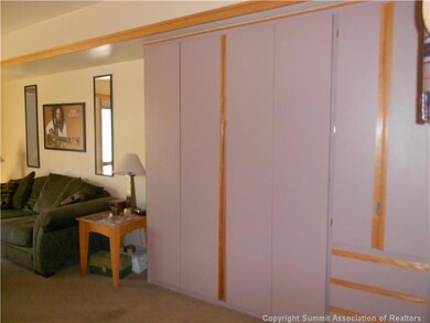 Living Room. Queen Murphy bed for Mom & Dad. Plus