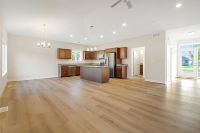 Kitchen/Dining/Living