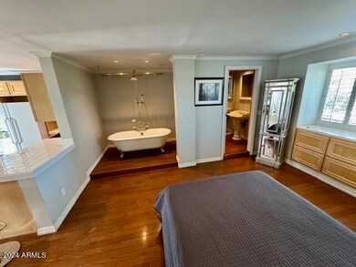 Bedroom and Bathroom