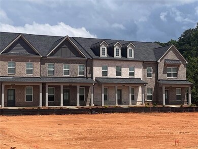 Front of the homes faces the courtyard.  Lovely, interesting elevations with cute porches.