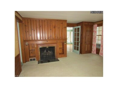 Special, warm library with beautiful fireplace, so