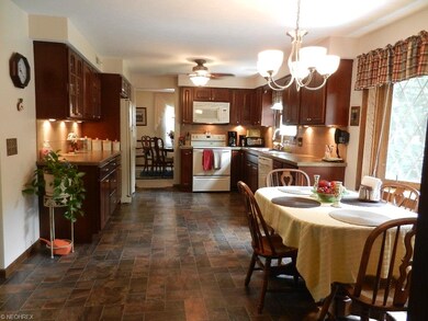 Lots of room in this spacious kitchen which was co