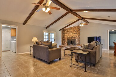 Gas fireplace, perfect for cold winter nights.