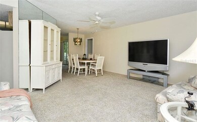 Living room to dining room