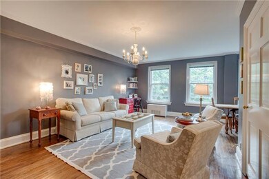 Hardwood floors, storage closet and the perfect room to relax and live.