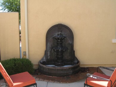 Courtyard fountain