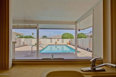 Kitchen Pool View