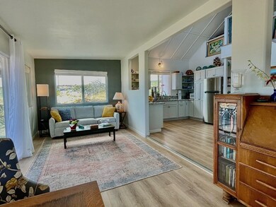 Luxury vinyl plank flooring throughout