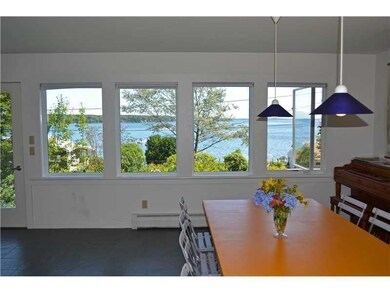 Dining Room. The open concept...