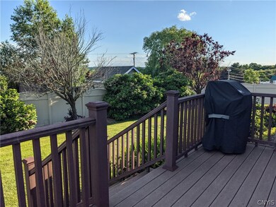 The view from the maintenance free deck