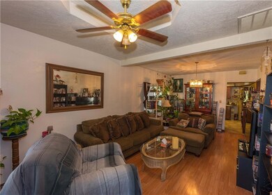 Living room w/space for formal dining