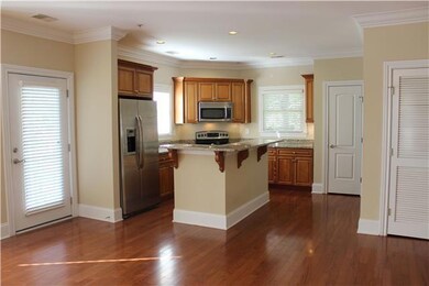 This Large Open Floor Plans is Great for Entertaining! The Door next to the Refrigerator Leads to a Small, Private Balcony. 