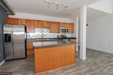 The kitchen and center island.