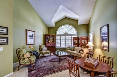 Living Room - Vaulted Ceiling