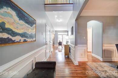 Enter foyer, dining room on right