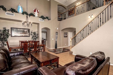 Family Room and Formal Dining Area
