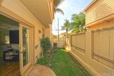 Side Yard-French door entryway to the house