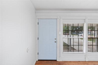 Doorway to outside with healthy amount of natural