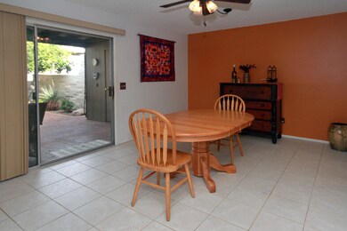 Dining Room off of patio and living room