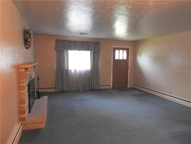 The Living & Dining area are open for an easy flow