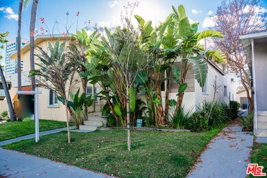 front view of the triplex from the street