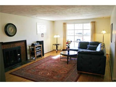 Living Room. Open living/dining with WBFP.