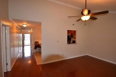 from Great Room to kitchen and foyer