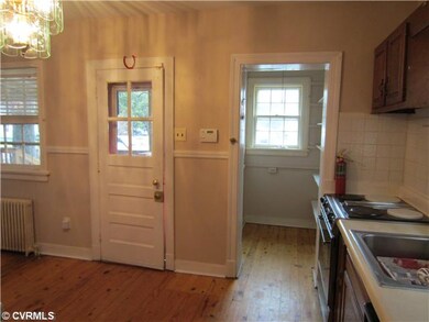 Kitchen - Eat In Kitchen Features Hardwood Floor, 