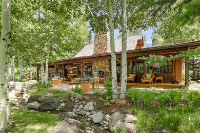 Extensive landscaping
