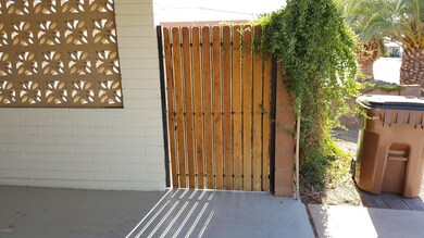 Gate from Carport to Side Yard